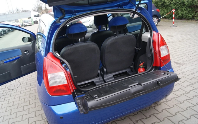 Citroen C2 cena 11900 przebieg: 141655, rok produkcji 2008 z Zalewo małe 562